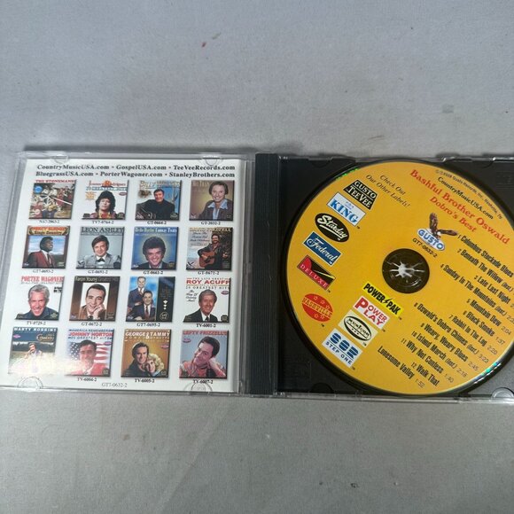 Bashful Brother Oswald Dobros Best CD Bluegrass Country Music Album Gusto 2008 - Picture 3 of 3